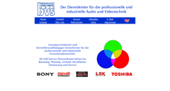 Desktop Screenshot of bvs-tv.com